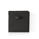 Cara 8 Cube Storage Unit in Chalk White & 4 Black Handled Box Drawers