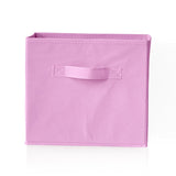 Cara Fabric Cube Storage Box - Small - Bright Pink - Laura James 