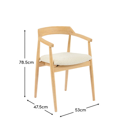 Carter_Dining_Armchair_Set_of_2_Whitewash_Oak_Off_White_Boucle_Seat-1 - Laura James