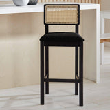 Charlie bar stool - black - Laura James