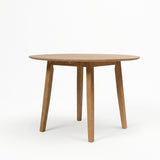Charlie Whitewash Drop Leaf Table - 100cm - Laura James