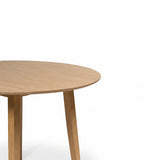 Charlie Whitewash Drop Leaf Table - 100cm - Laura James