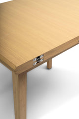 Charlie Pale Oak Extending Dining Table - Laura James