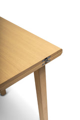 Charlie Pale Oak Extending Dining Table - Laura James