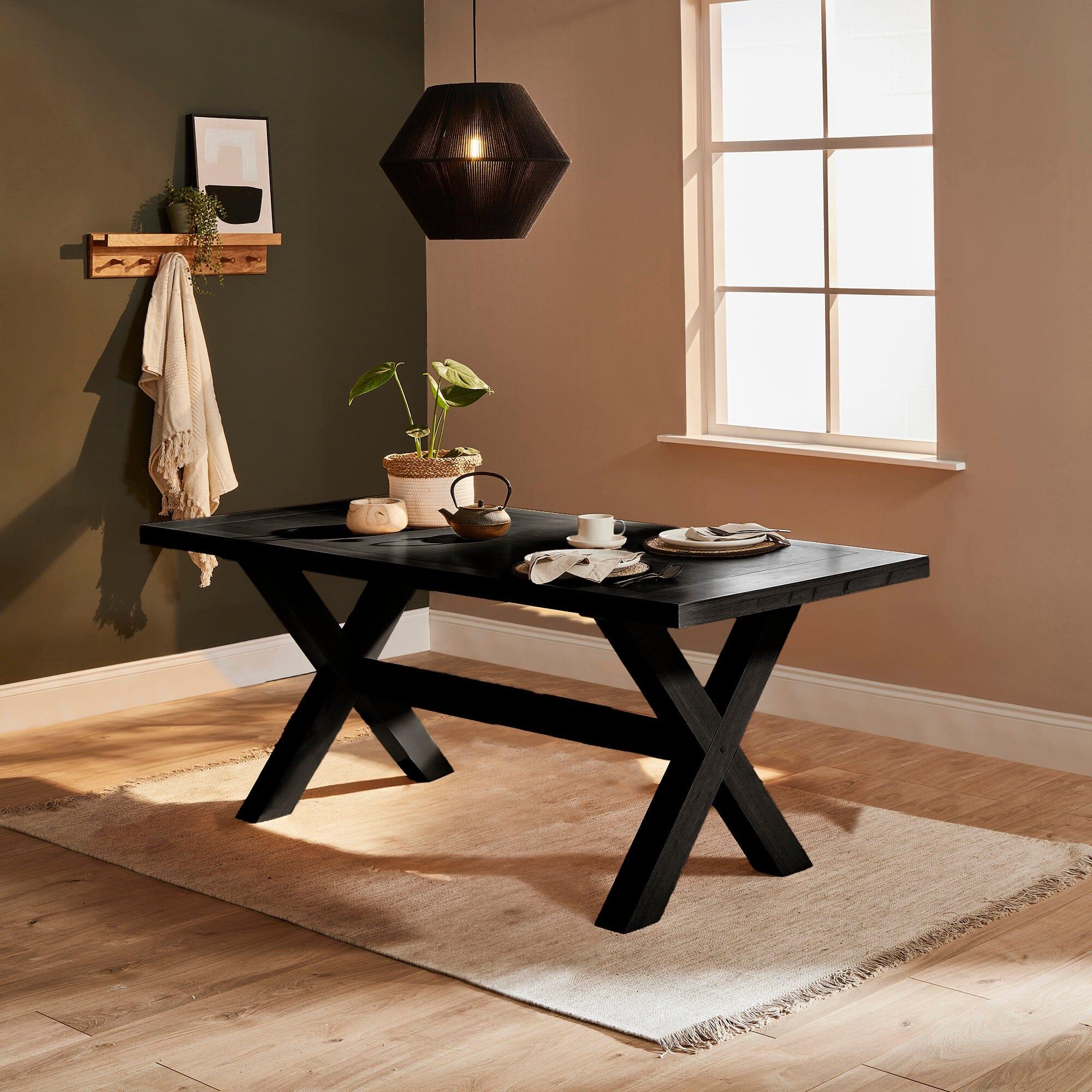 Cross leg table sales