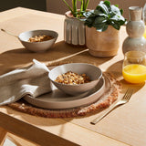 Charlotte Whitewash Cross Leg Extendable Dining Table - Laura James