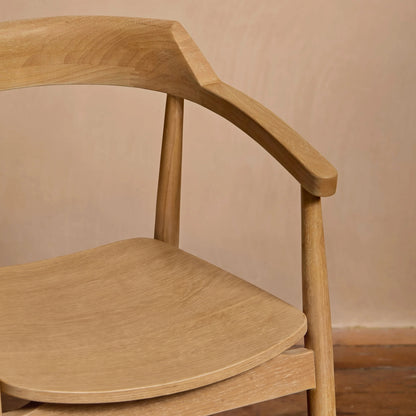 Carter Bar Stool - Whitewash Oak