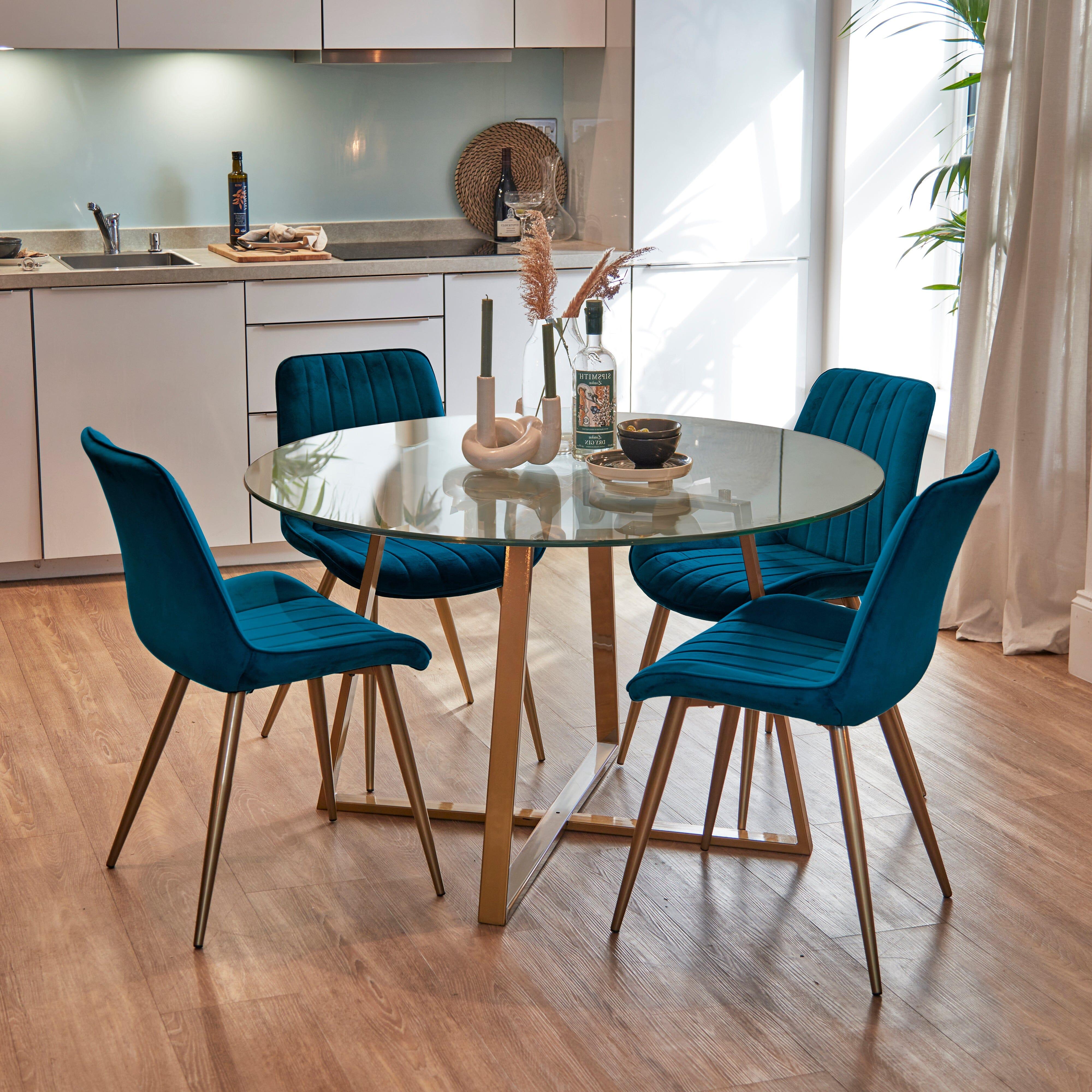 Glass kitchen chairs new arrivals