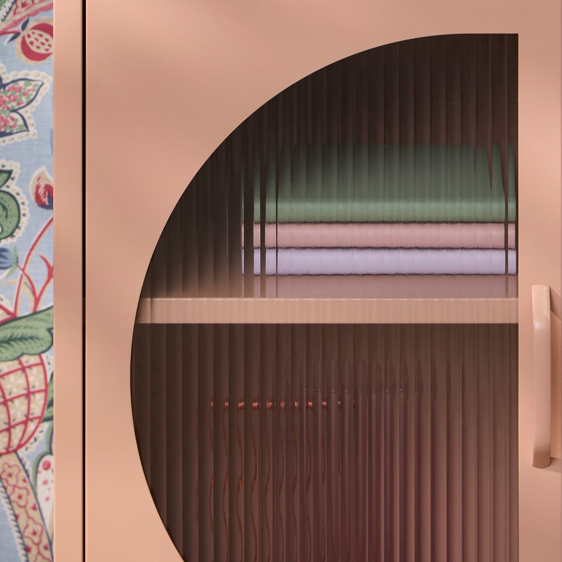 Conan 3 Door Sideboard - Blush Pink - Laura James