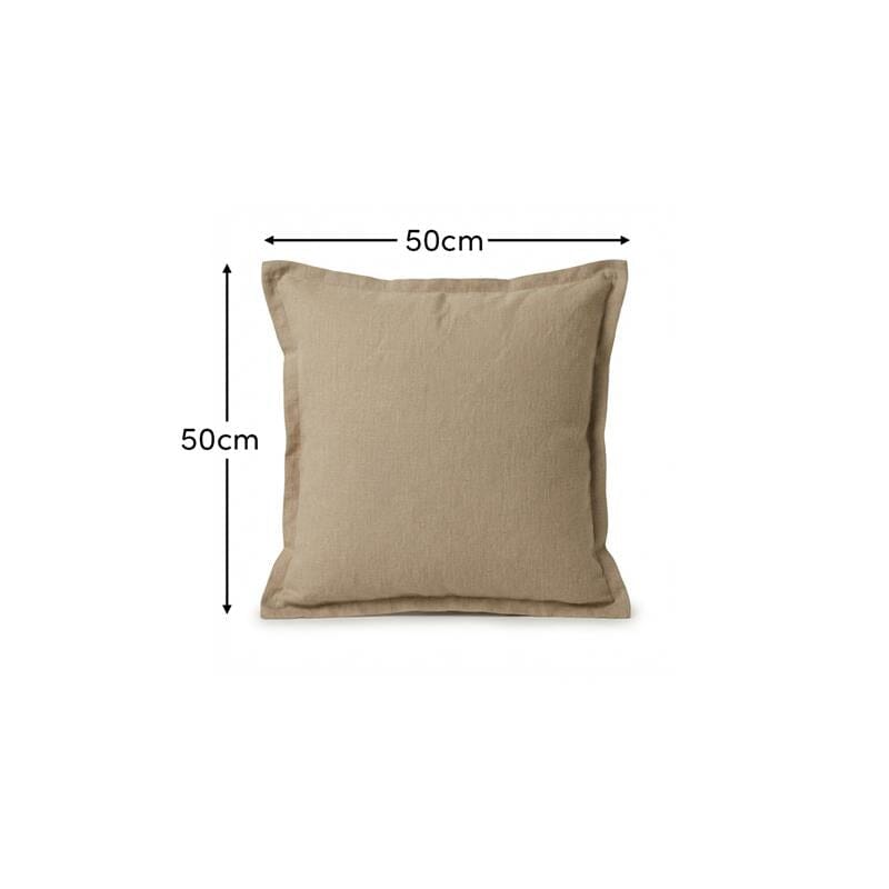 Ludlow 50x50cm Outdoor Cushion Cover - Sand - Laura James