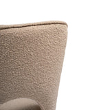 Dolly Boucle Dining Chair - Black Legs - Laura James 