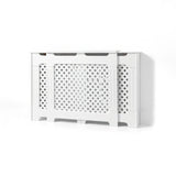 White Radiator Cover - Adjustable - Laura James