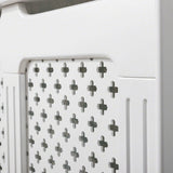 White Radiator Cover - Adjustable - Laura James