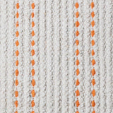 Elberton 45x45cm Cotton Striped Cushion Cover - Burnt Orange