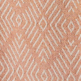 Elborough Diamond Pattern Cotton Throw - Blush Pink