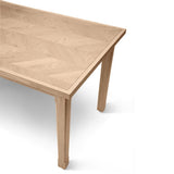 Ella Pale Oak Dining Table Set - 6 Seater - Laura James