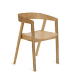 Oak Ella Wooden Armchair - Set of 2 - Laura James