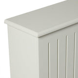 Elspeth Large Radiator Cover in Snow White - Laura James