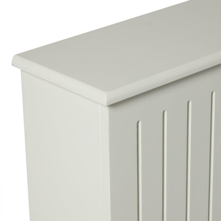 Elspeth Large Radiator Cover in Snow White - Laura James