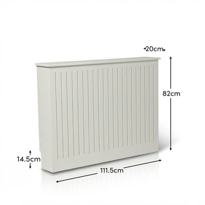 Elspeth Medium Radiator Cover in Snow White