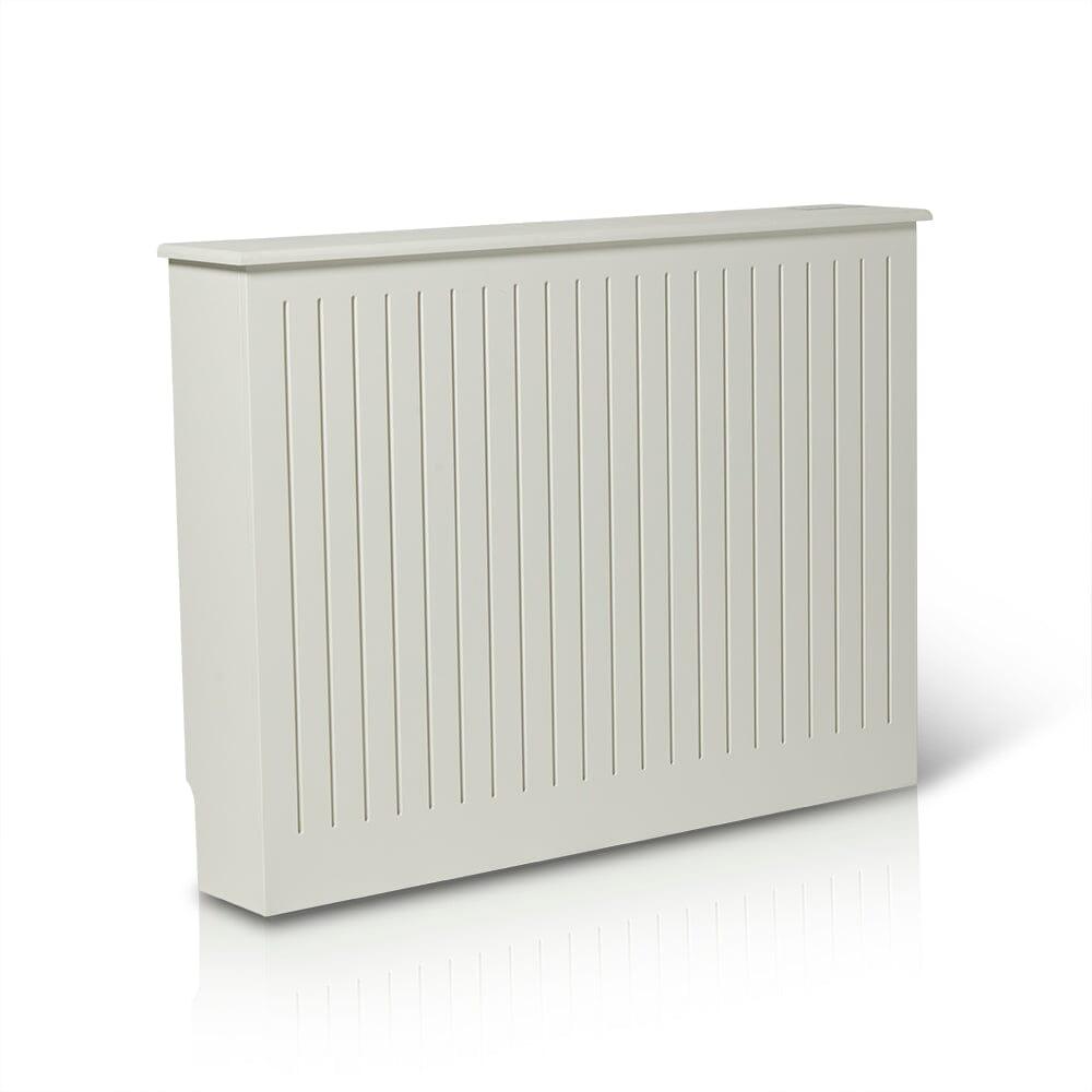 Elspeth Medium Radiator Cover in Snow White - Laura James