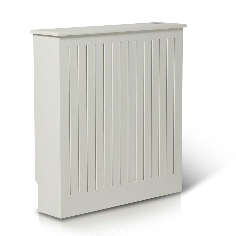 Mini Desk Radiator Elspeth Small Radiator Cover in Snow White - Laura James