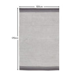 Outlet - Elston Cotton Rug - Mist Grey - 120cm X 170cm