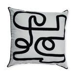 Epworth 45x45cm Cushion Cover - Noir Black - Laura James 