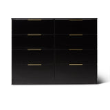 Essie Black 8 Chest of Drawers - Laura James