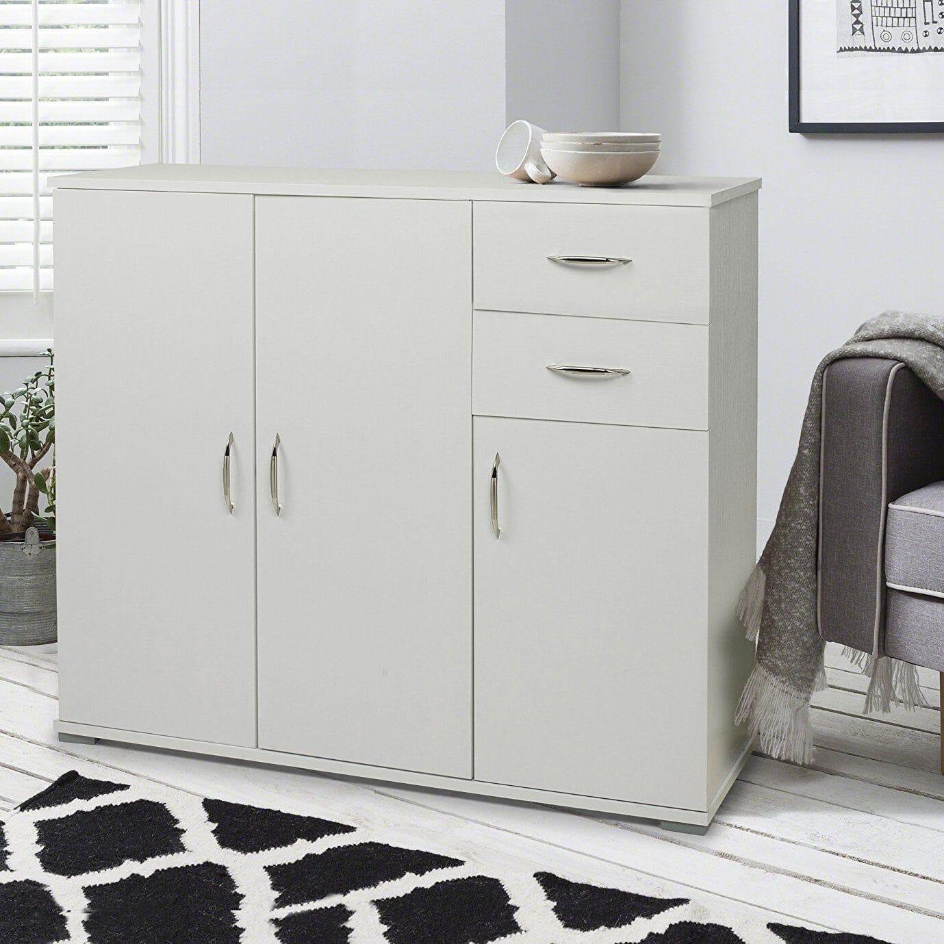 Essie Storage Cabinet - Pure White