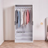 Essie White Full Height Wardrobe - Laura James