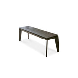 Ethan 3 Seater Mango Wood Dining Bench - Ash Grey - Laura James