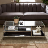 Evelyn coffee table - chrome - Laura James