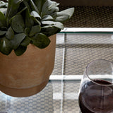 Evelyn coffee table - chrome - Laura James