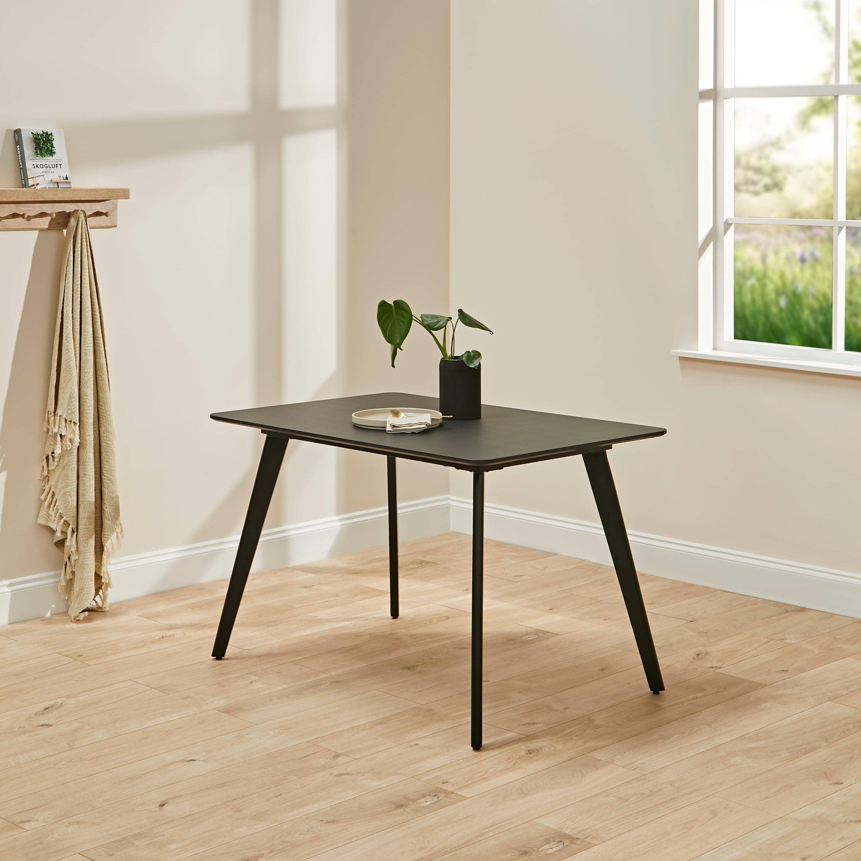 Finn Black Dining Table - 4 Seater – Laura James