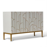Gatsby 3 Door Sideboard – Snow White - Laura James