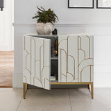 Gatsby 2 Door Sideboard – Snow White - Laura James