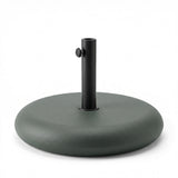 Oia Olive Green Parasol - 2m Round with Green Base