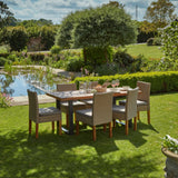 Hali Table With 6 Oliver Dining Chairs - 175cm