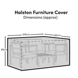 Small Rectangular Garden Furniture Cover - Lila - Ashby - Aspen - Marston - Oakley 6 Seater Sets