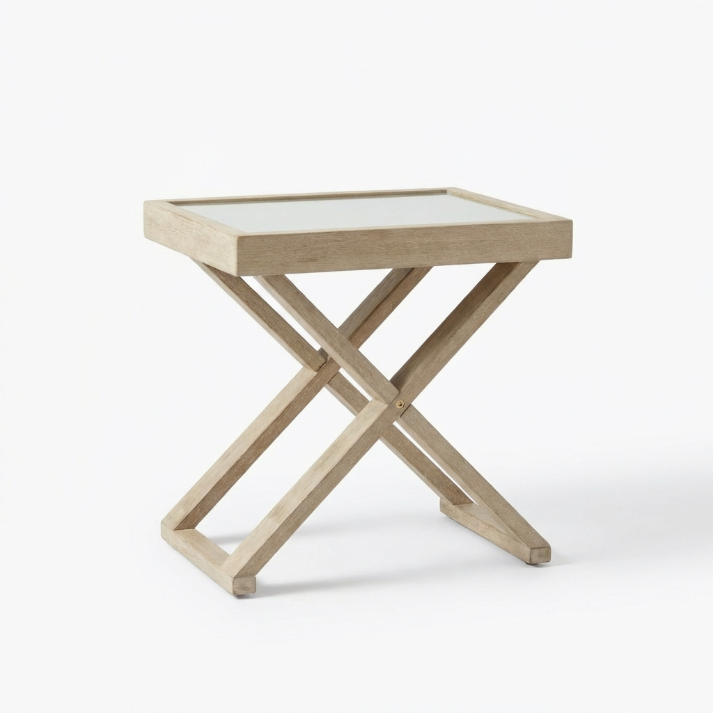 Akira Glass Garden Side Table - Laura James