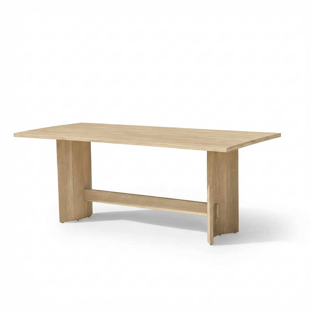 Imani Wooden Garden Coffee Table - Light Brush Acacia - Laura James