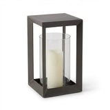 Coxley 35cm Iron Lantern - Nickel - Laura James