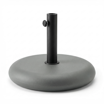 Outlet - Parasol Base 25kg - Grey Concrete