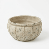 Viana Terracotta 14.5cm Wide Pot - Rustic Green - Laura James