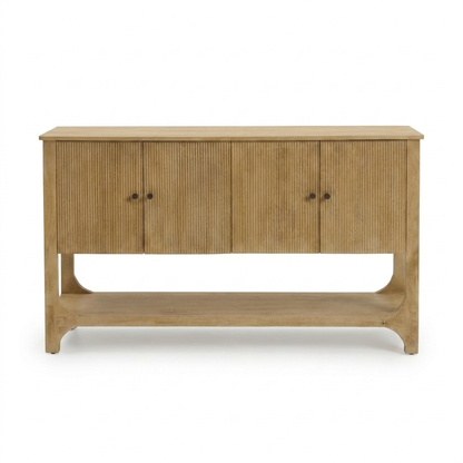 Jade 4 Door Sideboard - Chalked Mango Wood - Laura James