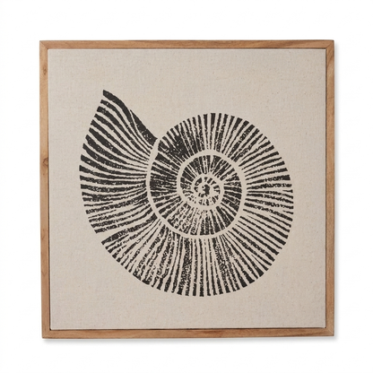 Newlyn 45x45cm Wall Art - Shell III - Laura James