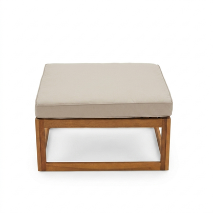 Rowan Footstool - Sand - Laura James 