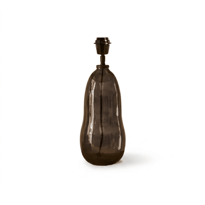 Breamore Wide Table Lamp Base - Dark Grey - Laura James 