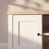 Bampton Alabaster White TV Unit - New